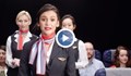 Нина Добрев изненада феновете с българска реч за видео “реклама” на BULG-AIR-IA