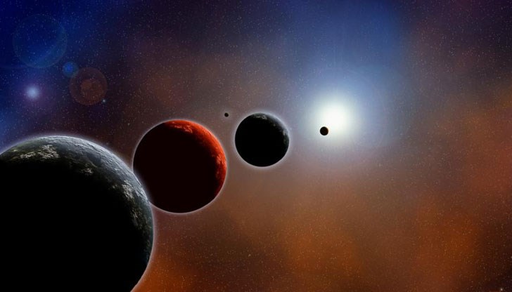 Около 6:30 часа сутринта е подходящото време за наблюдение на видимото сближаване между Сатурн, Луната, Венера и Юпитер