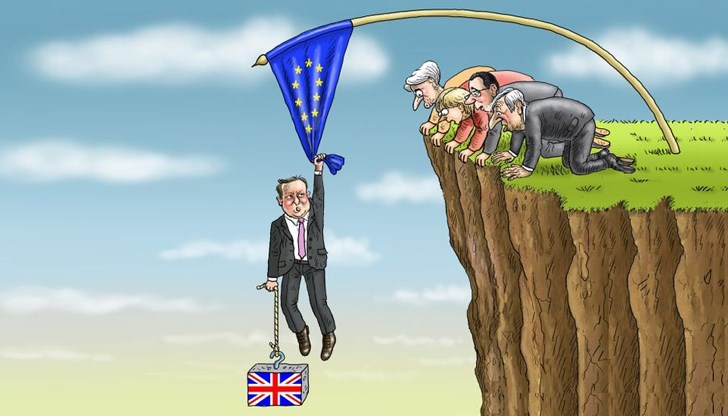 Човек остава с впечатлението, че една страна не просто напуска ЕС, а че Островът е изправен пред Армагедон