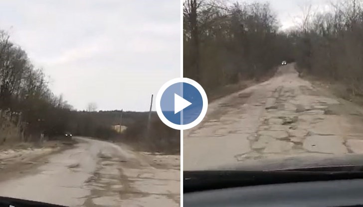 Пътят между Глоджево и Кубрат е осеян с дупки