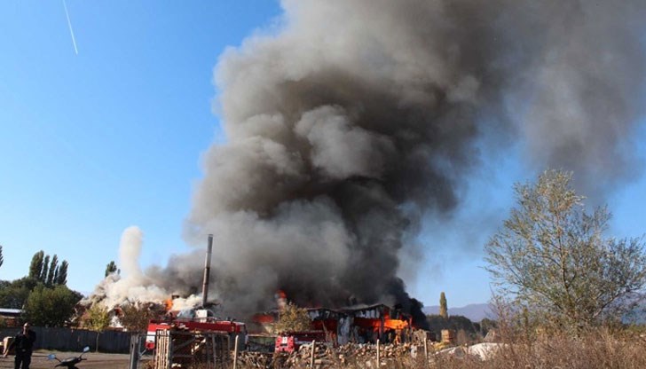 14 пожарни гасят пламъците