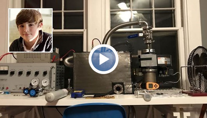 Джаксън Осуалт е признат за най-младият човек, за когото е известно, че е осъществил ядрен синтез