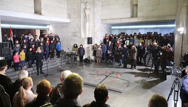 Тържествената церемония се състоя в Пантеона на възрожденците