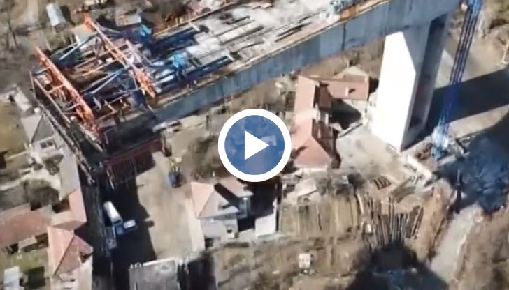 Къщи в Габрово се озоваха под строителна площадка