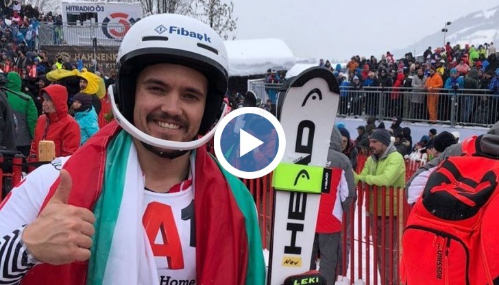 21-годишният скиор обеща да продължи да дава най-доброто от себе си