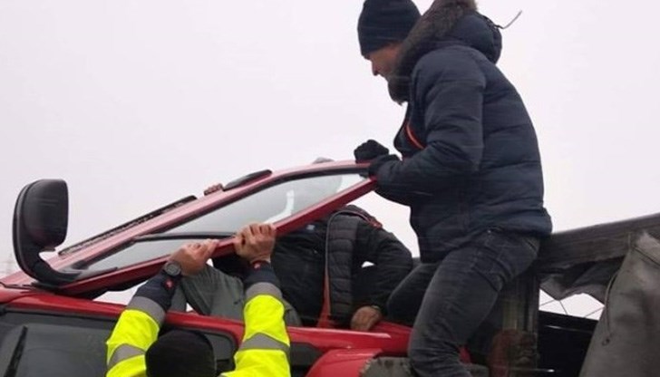 Камионът се е обърнал  на магистрала "Егнатия"