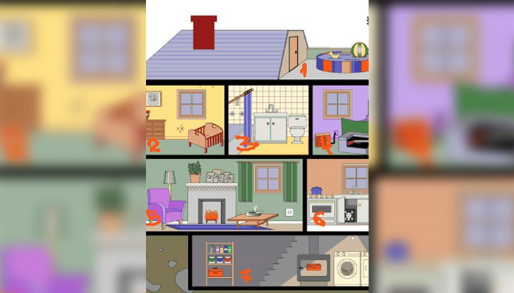 Изберете стая и вижте какъв човек сте според метафората на къщата