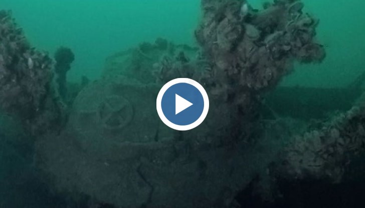 Германска подводница е потопена по време на Втората световна война