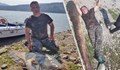 Рибар улови 70-килограмов сом в язовир "Студен кладенец"