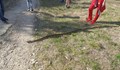 Питон се превърна в атракция за жителите на Студентски град