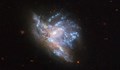 "Хъбъл" засне две сблъскващи се галактики