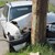 Мъртвопиян шофьор се вряза в стълб в Разградско