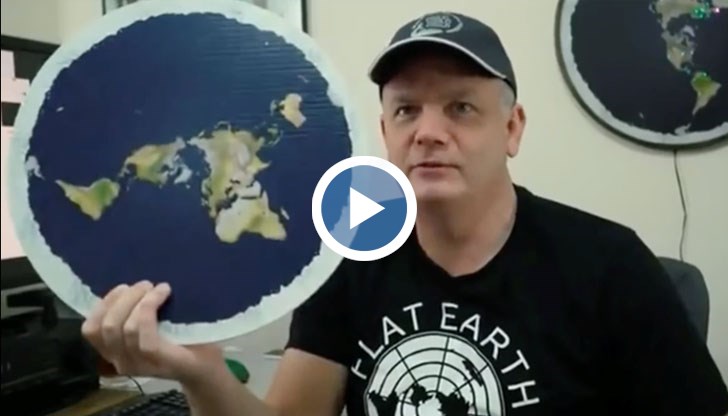 Виден "плоскоземец" разчиташе на лазерен жироскоп