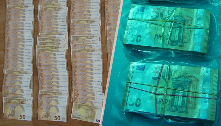 Полицай намерил парите във въздухоотводите, увити в черни найлонови пликове
