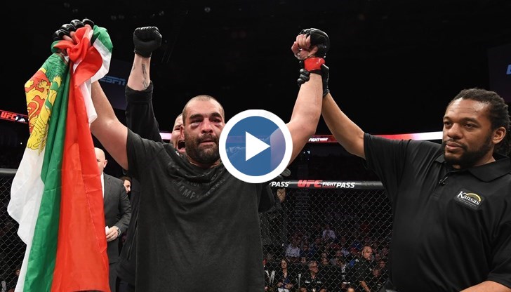 Благой Иванов победи Ben Rothwell в здрава битка