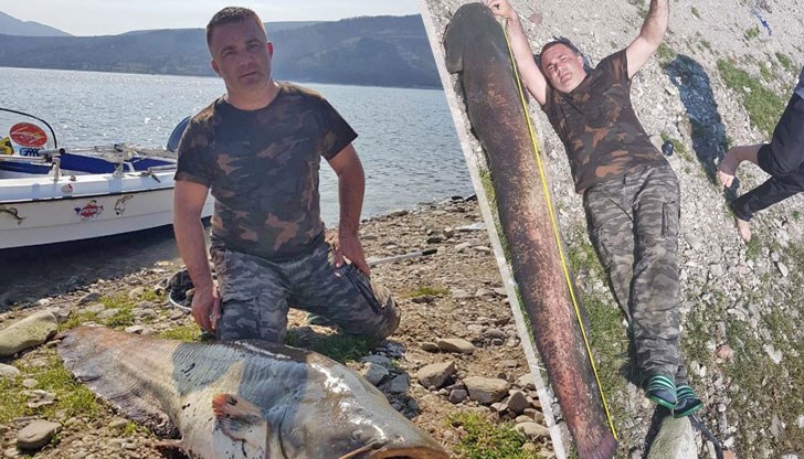 2-метровият звяр беше пълен с хайвер и подарих свободата му, разказва рибарят Себахтин