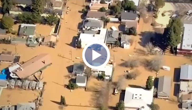 Повече от 2000 жилища и офиси са под вода след рекордни валежи