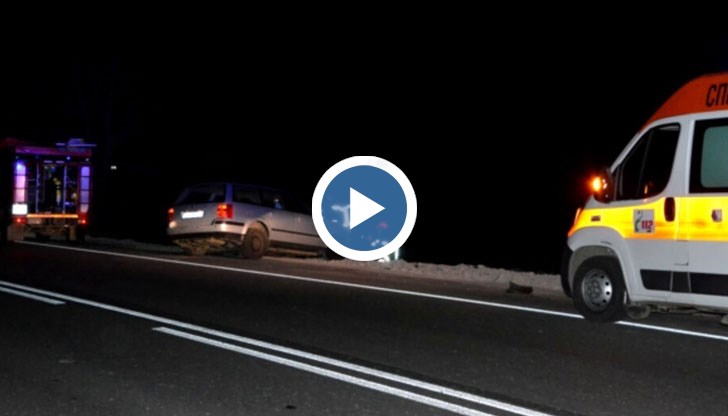 Движението по Пътя Русе - Бляа при 15 км се осъществява в едната лента