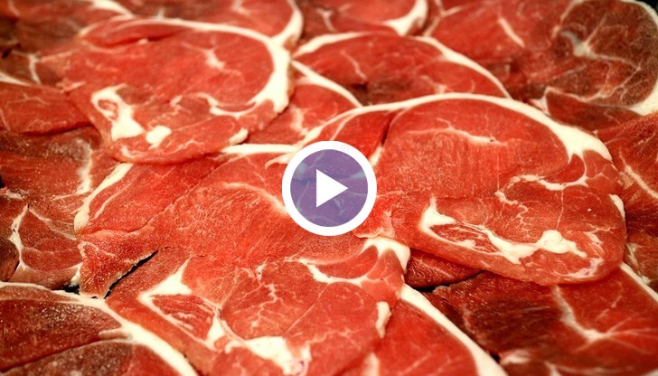 Син печат ще означава, че месото е внос