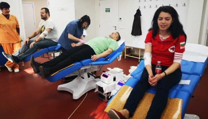 Това бе последния ден от националната кампания под наслов "В кръвта ти е да спасяваш животи!“