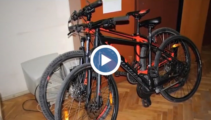 Колелата са открити в склад на крадци