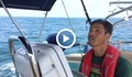 Незрящ японски пътешественик прекоси с яхта Тихия океан