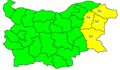 Обявиха жълт код за 4 области в страната