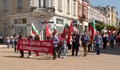 Шествие - митинг по повод 1 май в Русе