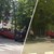 Кола се обърна по таван в центъра на Русе