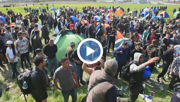 Имало е призив поток на мигранти да премине през България