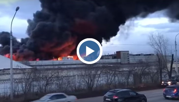 Пожарът е от трета степен