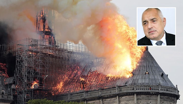 Премиерът пожела кураж на всички парижки пожарникари