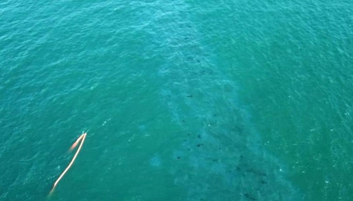 На плажната ивица край село Шкорпиловци е установен разлив на нефтопродукти