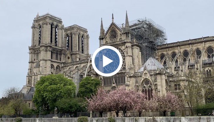 Как изглежда "Божията майка" след пожара?