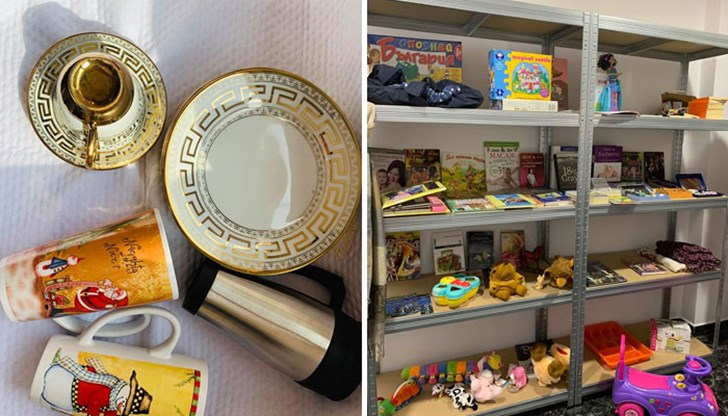 От 23 до 25 април благотворителен пункт отваря врати за всички, които желаят срещу дарение да се сдобият с красив и функционален предмет