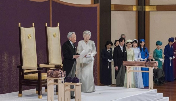 Заради абдикацията на Акихито и възкачването на престола на Нарухито в Япония бяха обявени десет почивни дни
