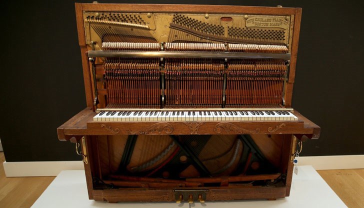 Пианото е изработено през 1872 година