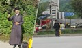 Фалшив поп мята на стоп край Велико Търново