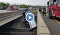 Опасна каскада на оживена магистрала в САЩ