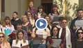 Българският католически хор участва в молитвата "Царица небесна"