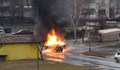 Кола горя тази нощ в Русе