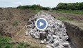 Как се строи незаконен път с опасни материали край Червена вода