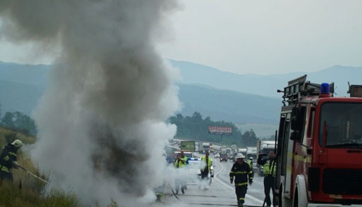 При инцидента няма пострадали пътници При инцидента няма пострадали пътници