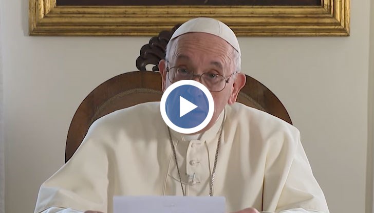 Във видеообръщение Светият отец отбелязва великото дело на светите братя Кирил и Методий