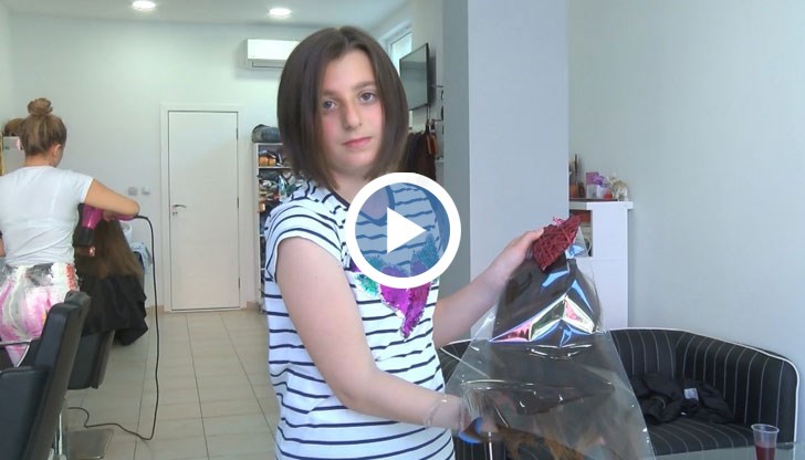 Цели 40 см от косата на Йоанна вече са изпратени в Асоциацията за превенция на рака