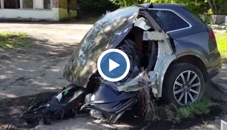 Джигитът по чудо не е пострадал сериозно