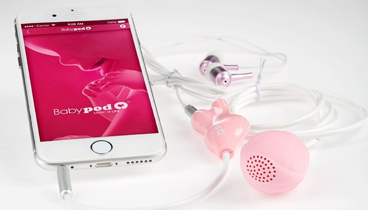 Компанията Music in Baby пусна на пазара едно доста уникално устройство