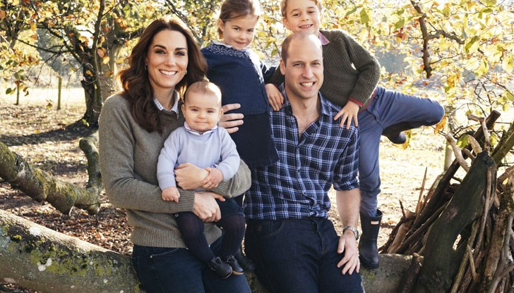 Херцогът на Кембридж е горд татко на малките Джордж, Шарлот и Луи