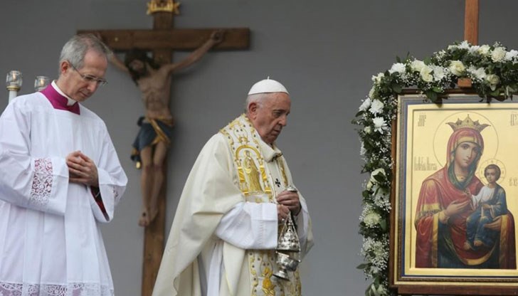 Това каза по време на неделната Света литургия главата на римокатолическата църква Това каза по време на неделната Света литургия главата на римокатолическата църква