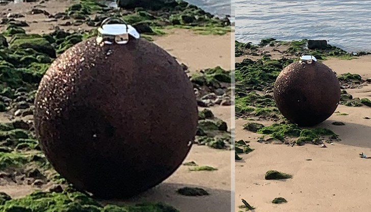 За късмет на полицаите "бомбата" се оказала просто гигантско коледно украшение За късмет на полицаите "бомбата" се оказала просто гигантско коледно украшение